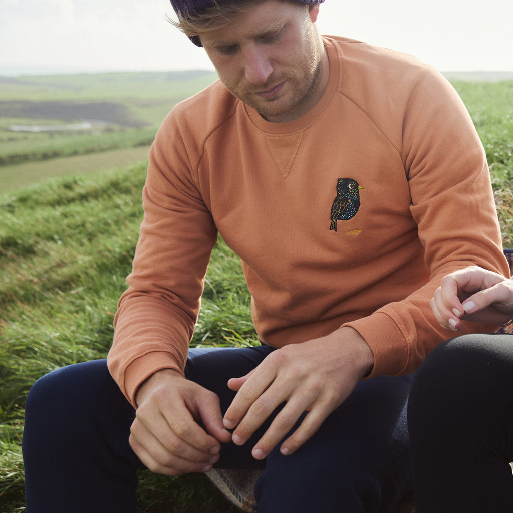 Silverstick mens matt sewell starling organic cotton sweat