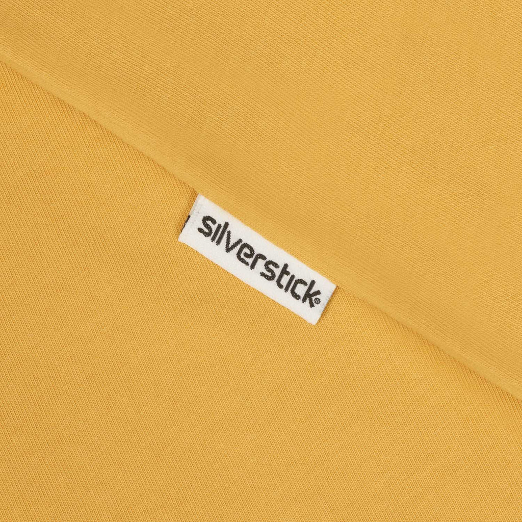 silverstick adventure womens organic cotton long sleeve t shirt maize label detail