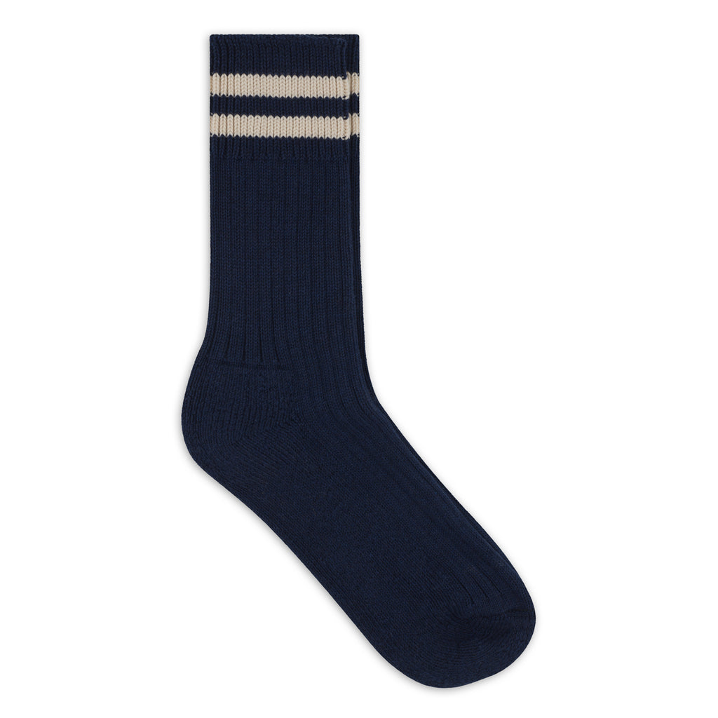 Silverstick Air Organic Cotton Sports Sock Marine Full