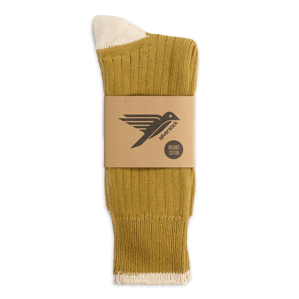 Silverstick Organic Cotton Caburn Vintage Contrast Day Sock