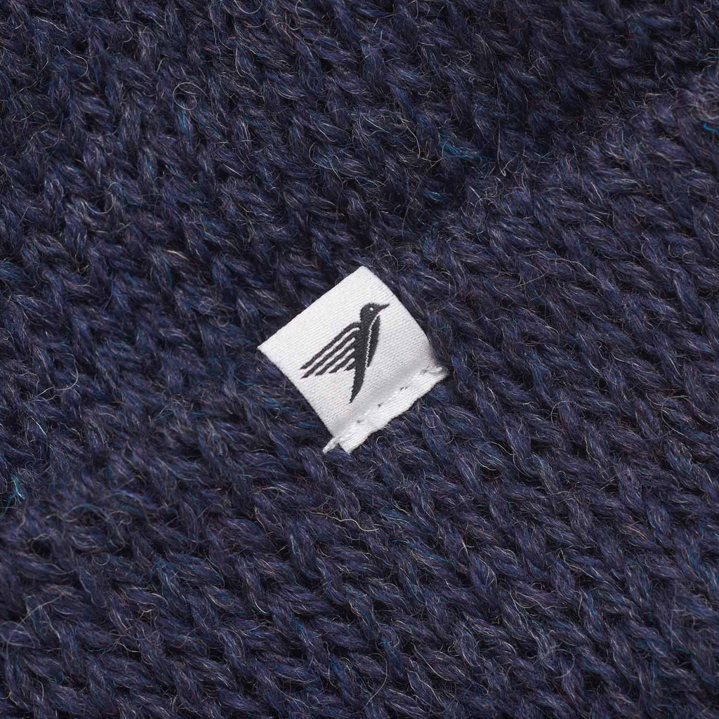Silverstick Drift British Wool Beanie Denim Label