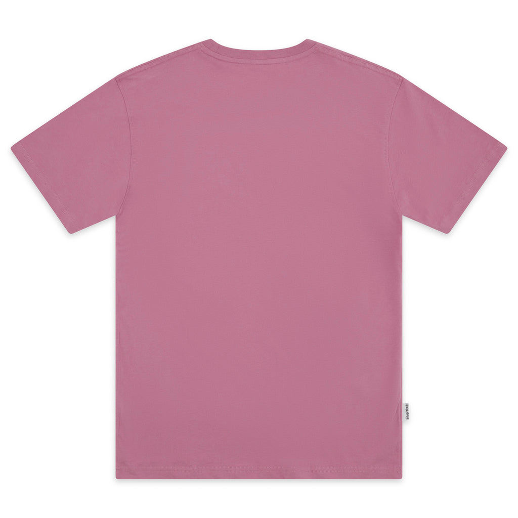 Purple t-shirt on a white background