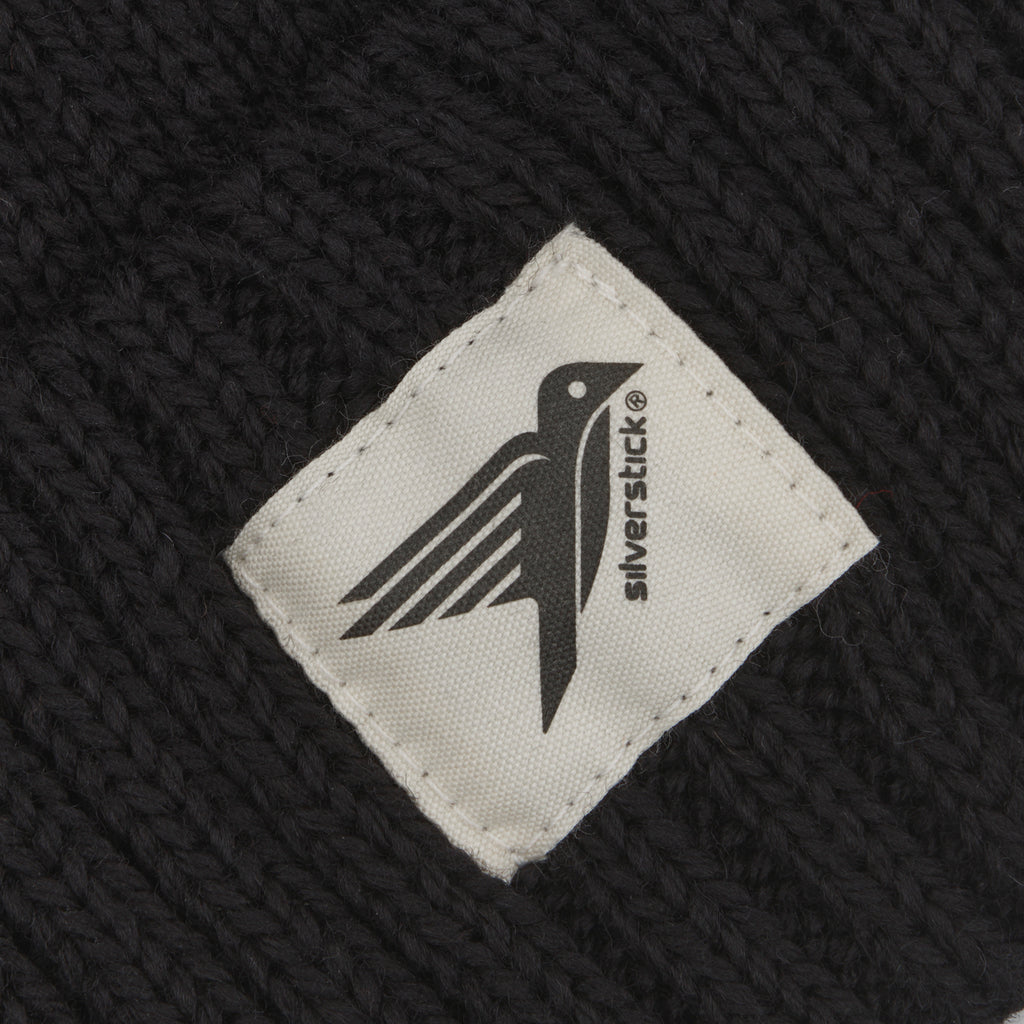 Silverstick Moffat Merino Wool Beanie Black