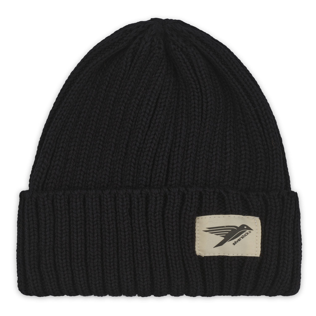 Silverstick Moffat Merino Wool Beanie Black
