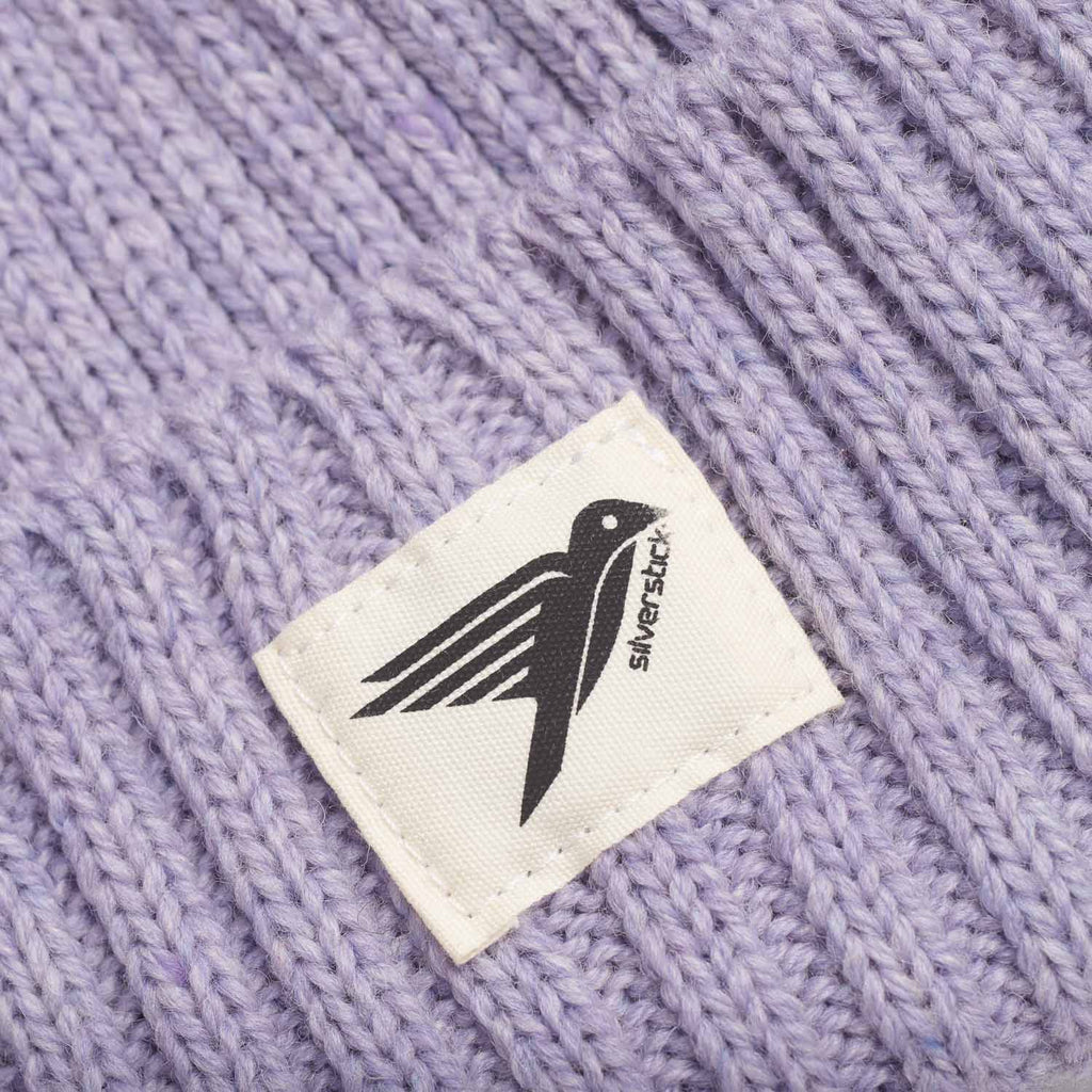 Silverstick Moffat Merino Wool Beanie Iris Label