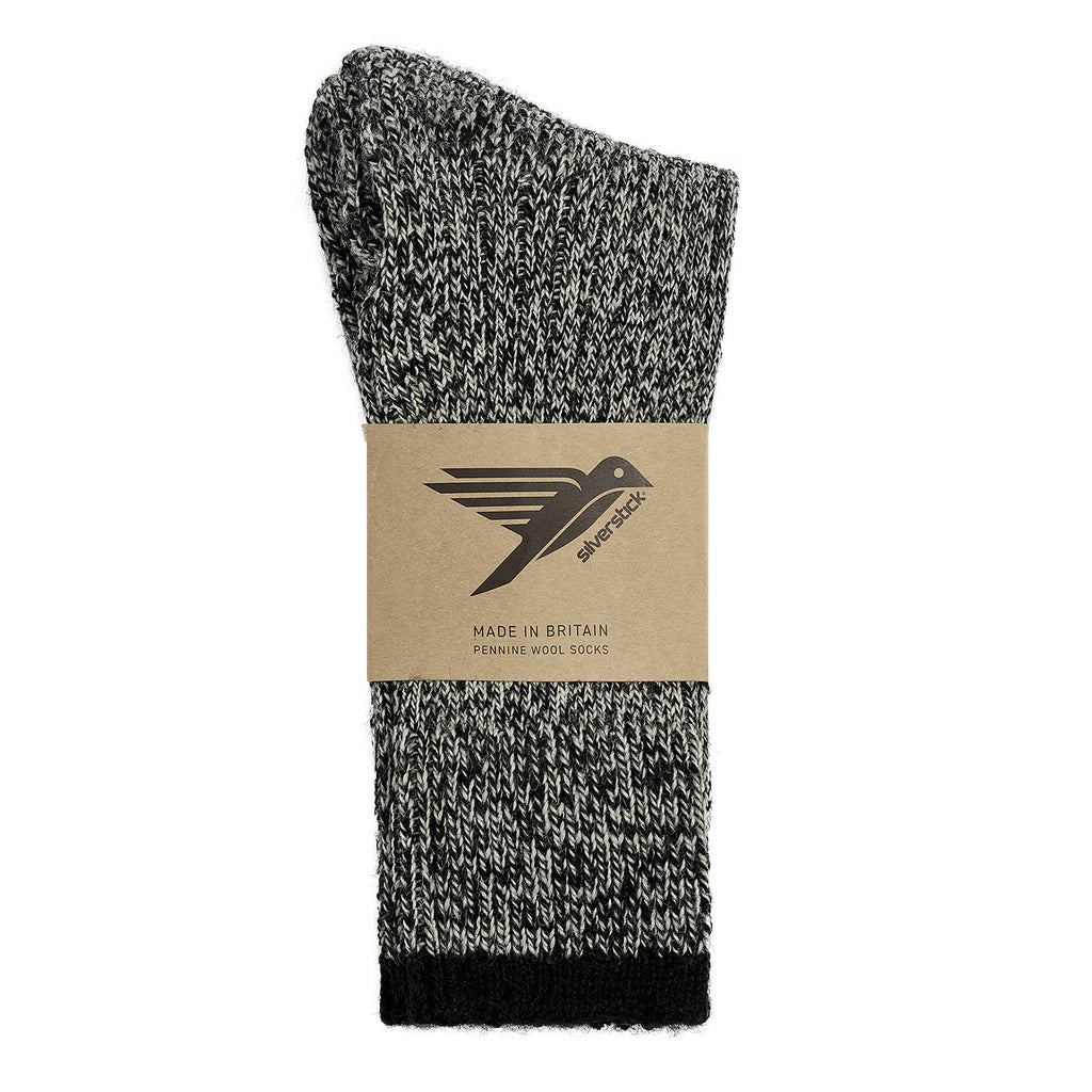 silverstick pennine british wool sock humbug