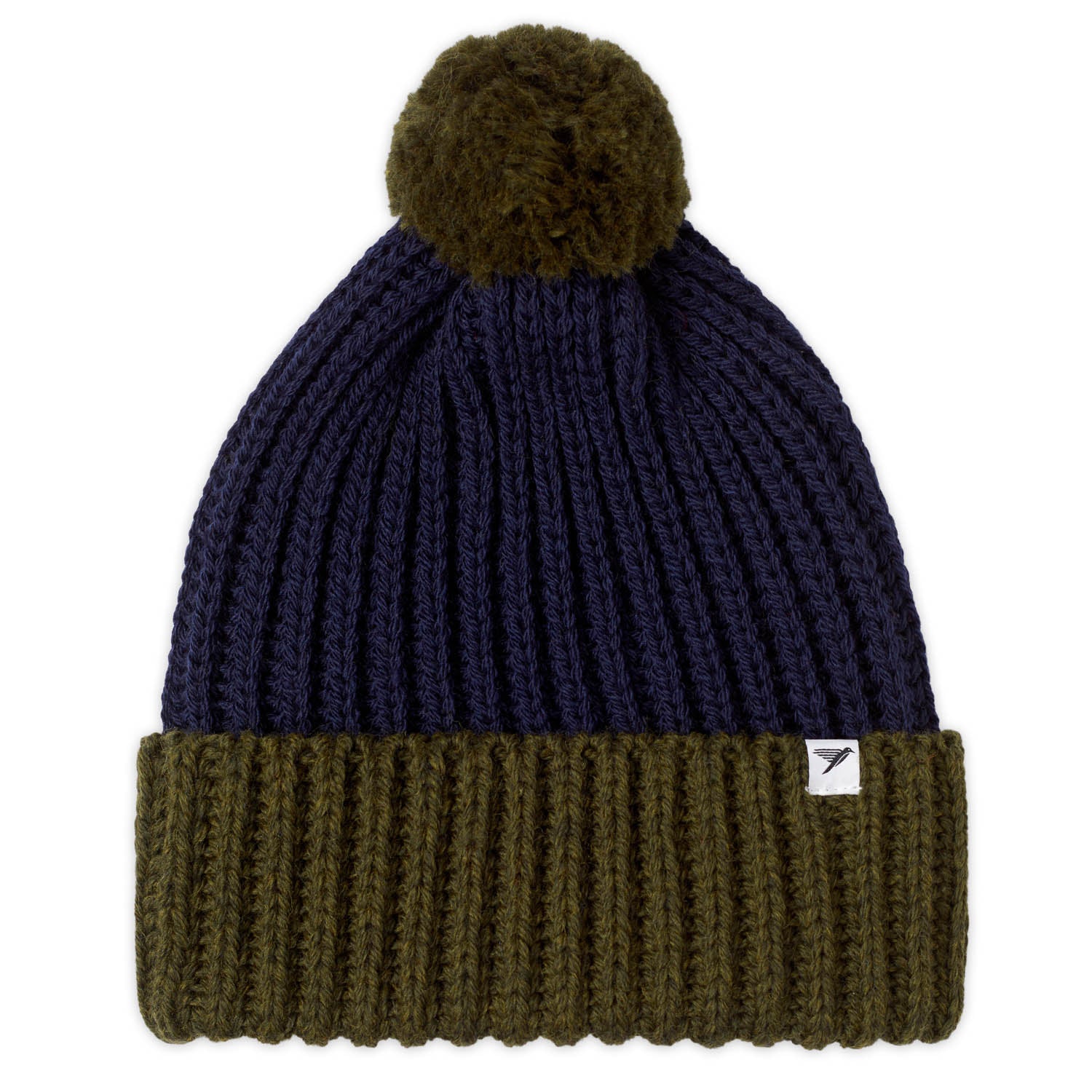 snowdon merino wool bobble hat