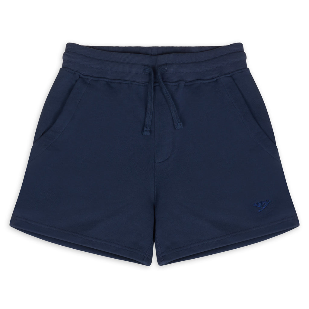 Silverstick Sunn Womens Organic Cotton Sweatshorts French Navy Front