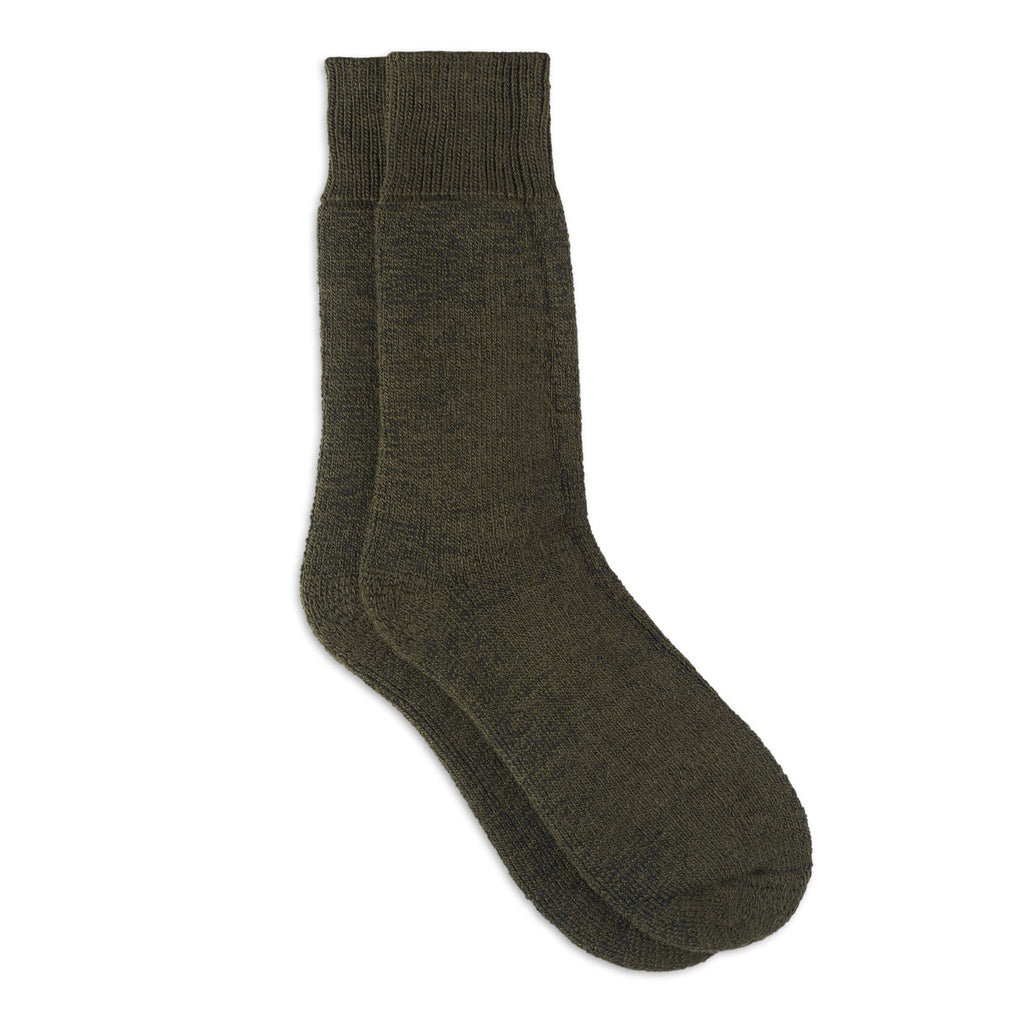 Silverstick Natural Wool British Hiking Sock Olive