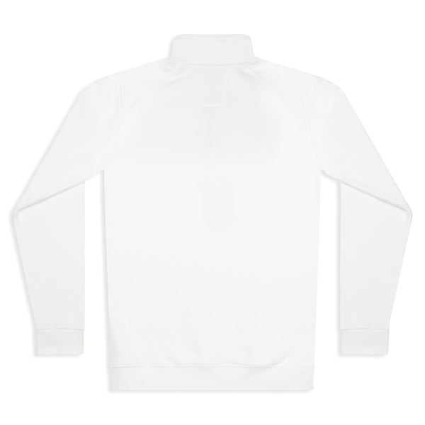 twill☆2026完売品☆Cotton Sweat Pullover ホワイト Silverstick Womens Organic Cotton Quarter Zip Sweat Erin White