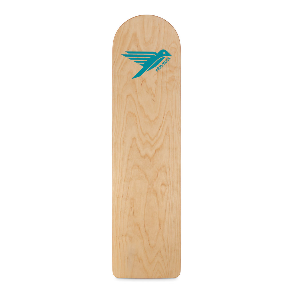 Silverstick Wooden Belly Board Birch Front