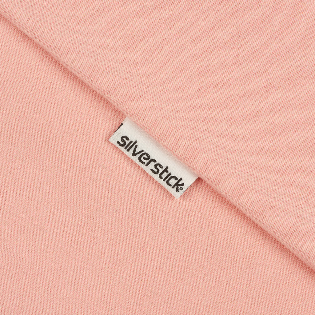 matt sewell + silverstick womens organic cotton red bird antique pink tee hem label