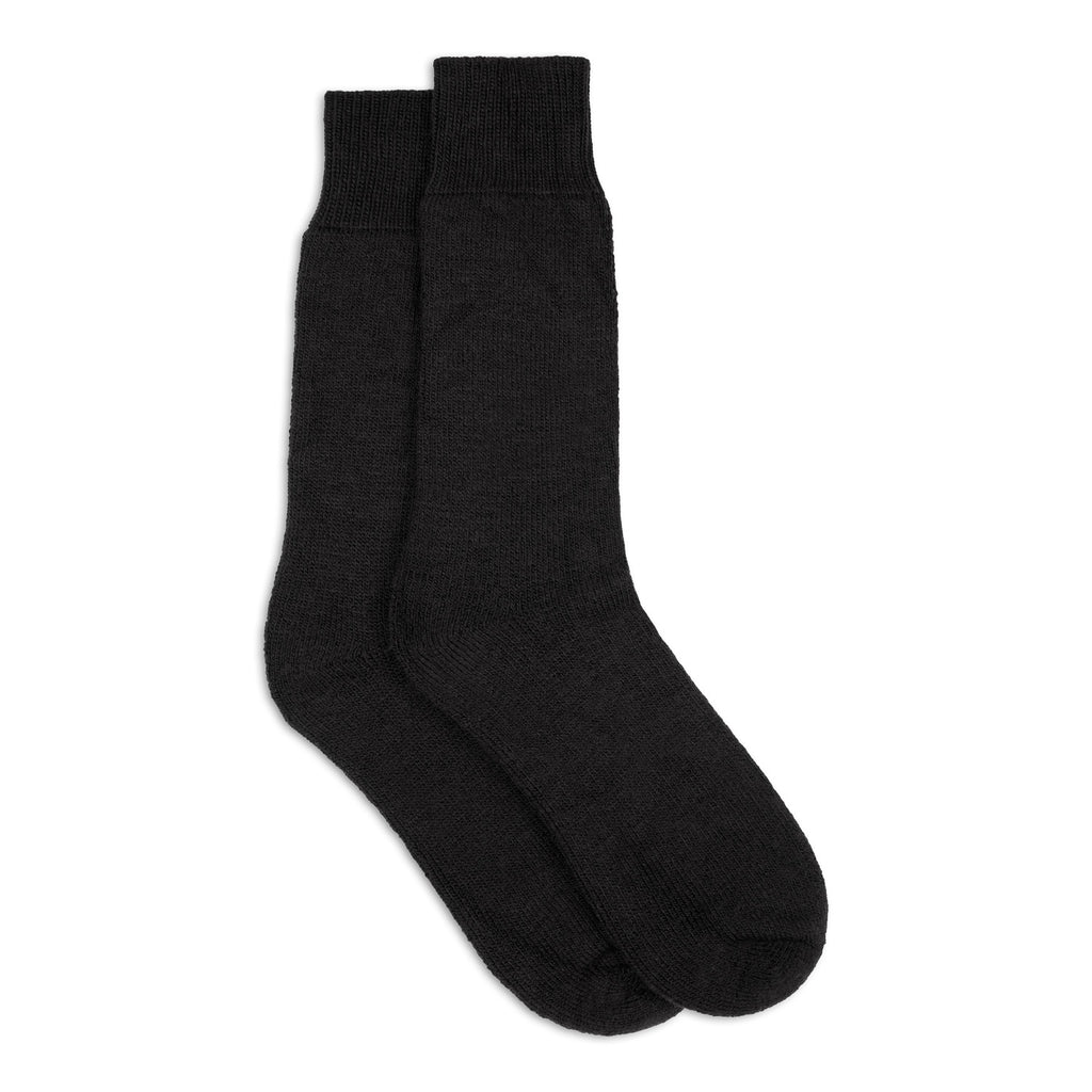 Silverstick Natural Wool British Hiking Sock Black