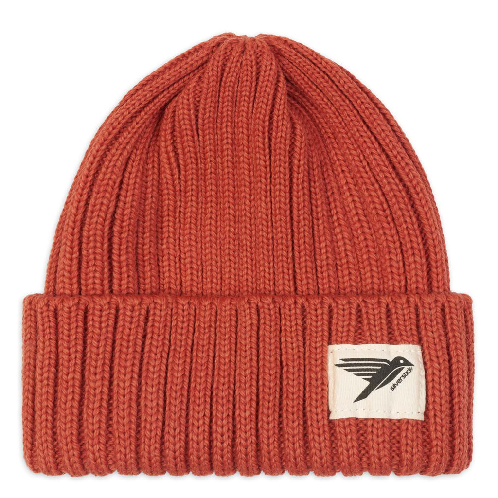 Silverstick Moffat Merino Wool Beanie Rust