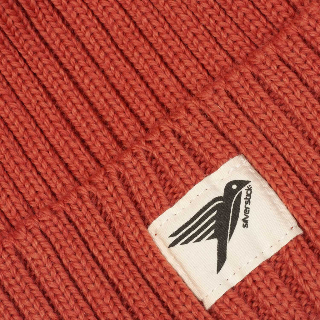Silverstick Moffat Merino Wool Beanie Rust Label