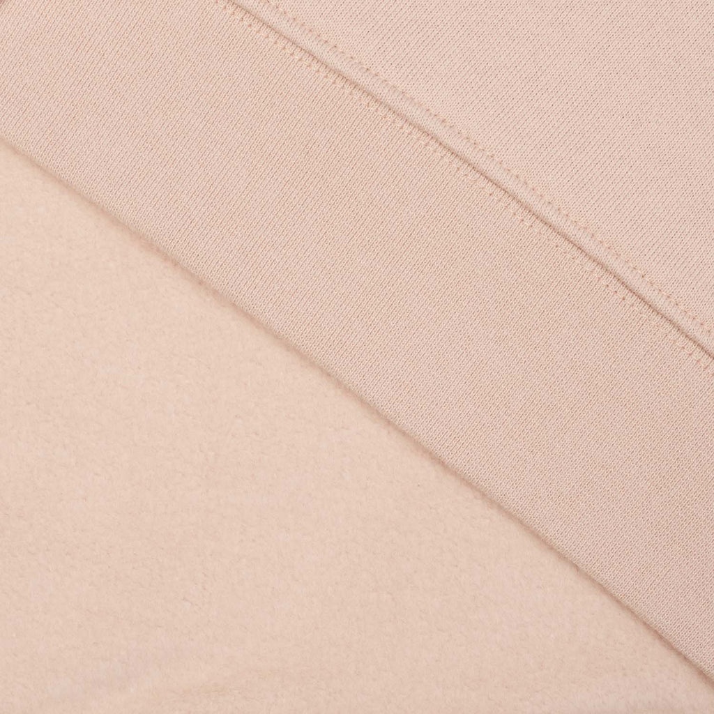 silverstick womens organic cotton hoodie lancelin original logo faded pink brushed fabric