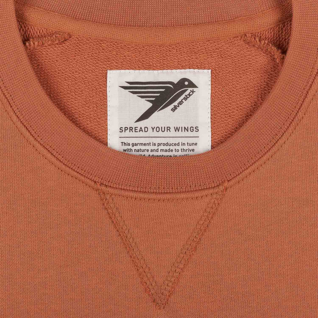 silverstick mens organic cotton hoodie nias pheasant detail