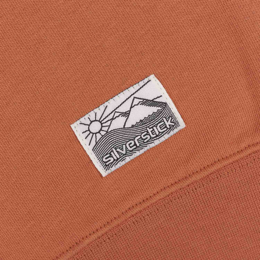 silverstick mens organic cotton hoodie nias pheasant hem label
