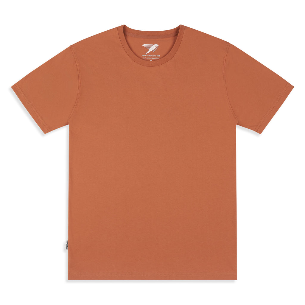 mens adventure organic cotton pheasant t shirt front