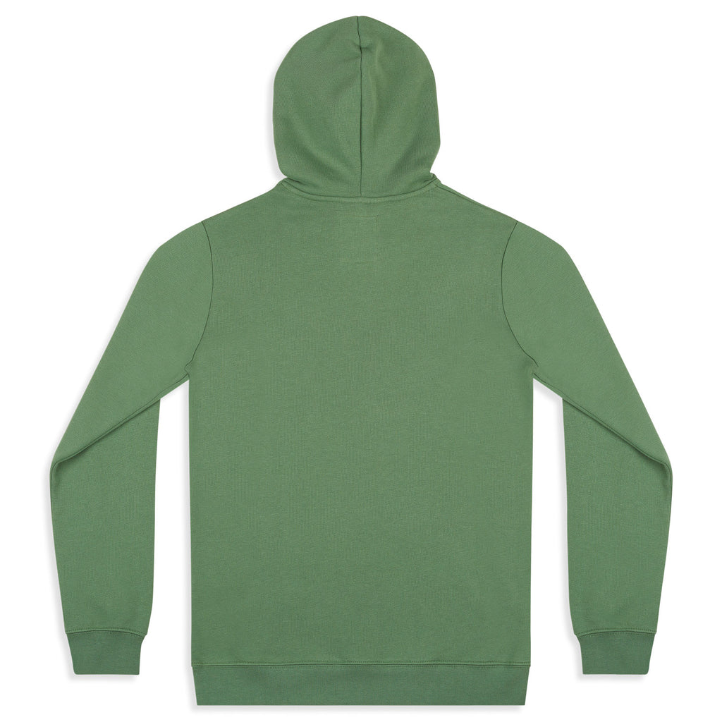 silverstick womens organic cotton hoodie lancelin watercress back