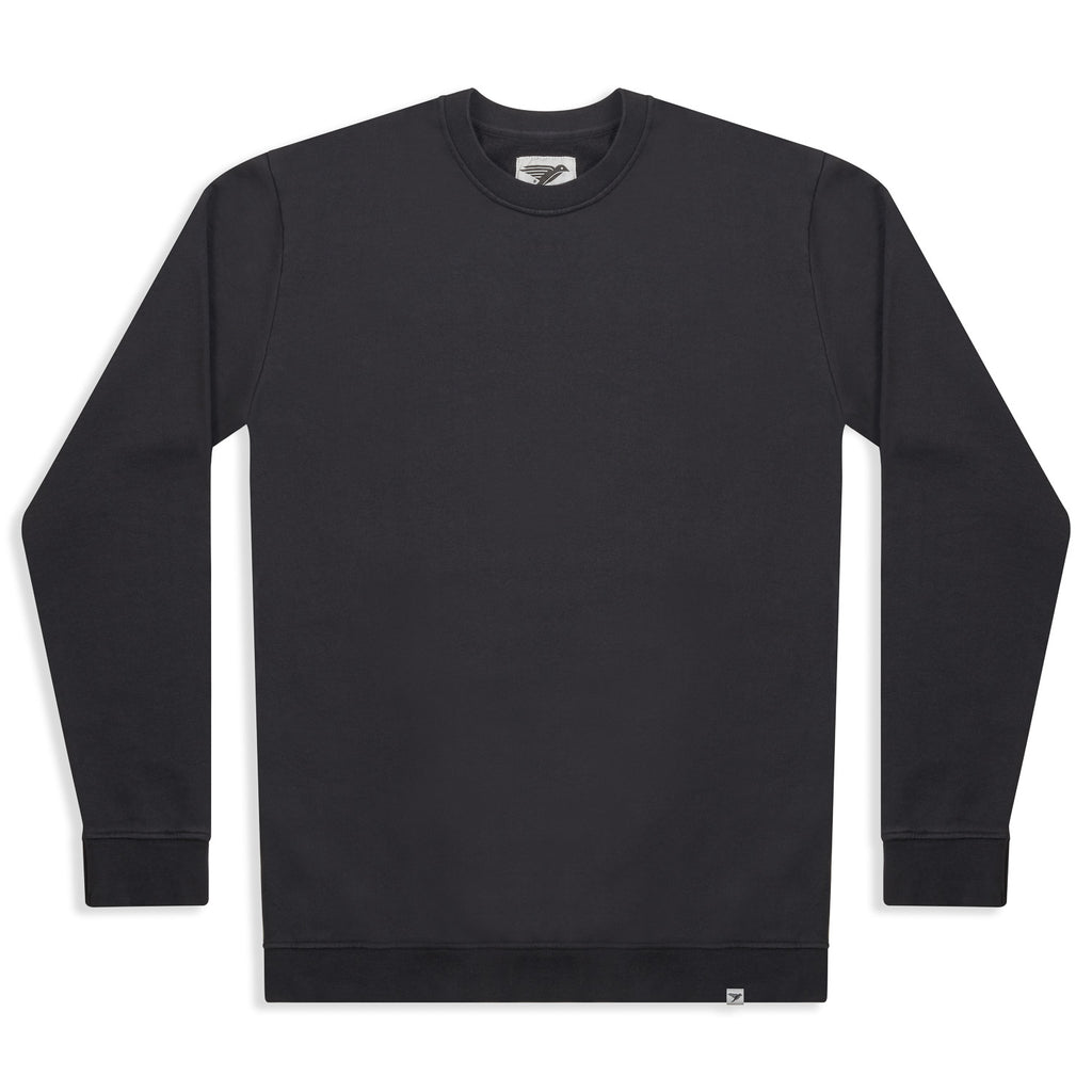 silverstick mens organic cotton sweat arugam charcoal front