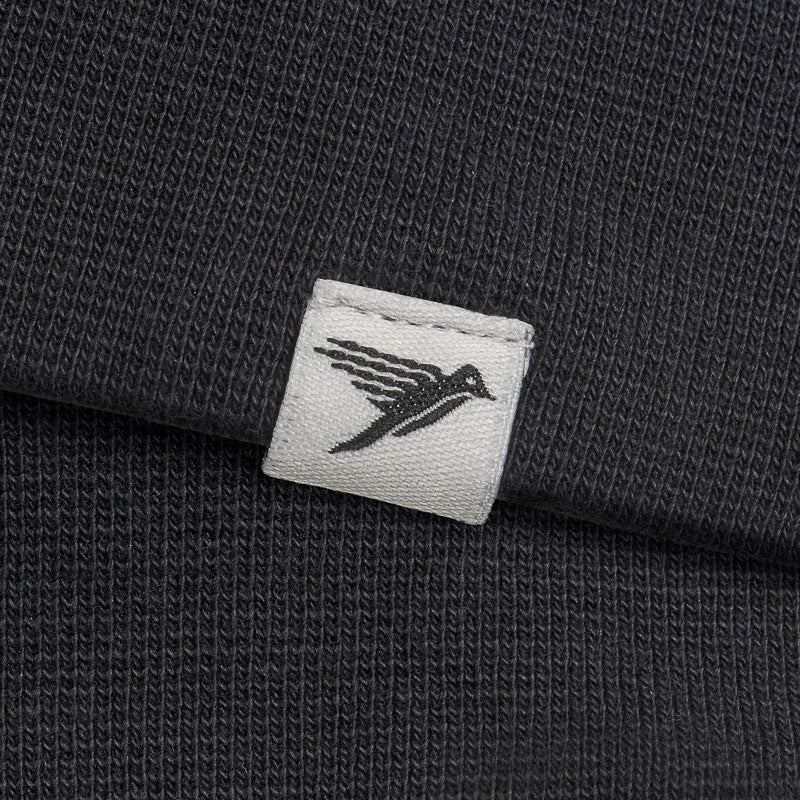 silverstick organic cotton love trees charcoal sweat hem label