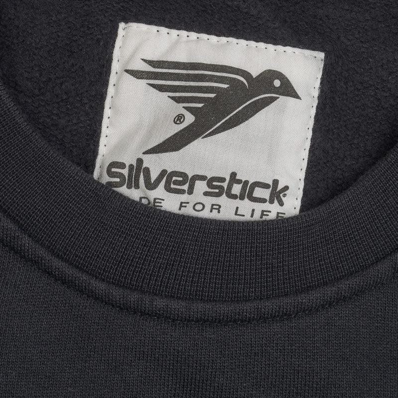 silverstick mens organic cotton arugam sweat charcoal label