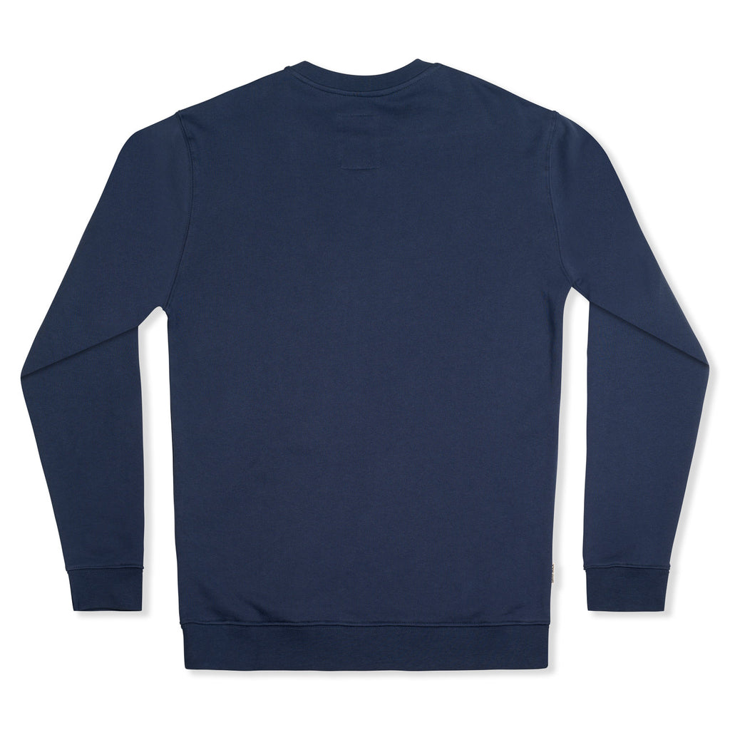 silverstick mens organic cotton sweat arugam navy back