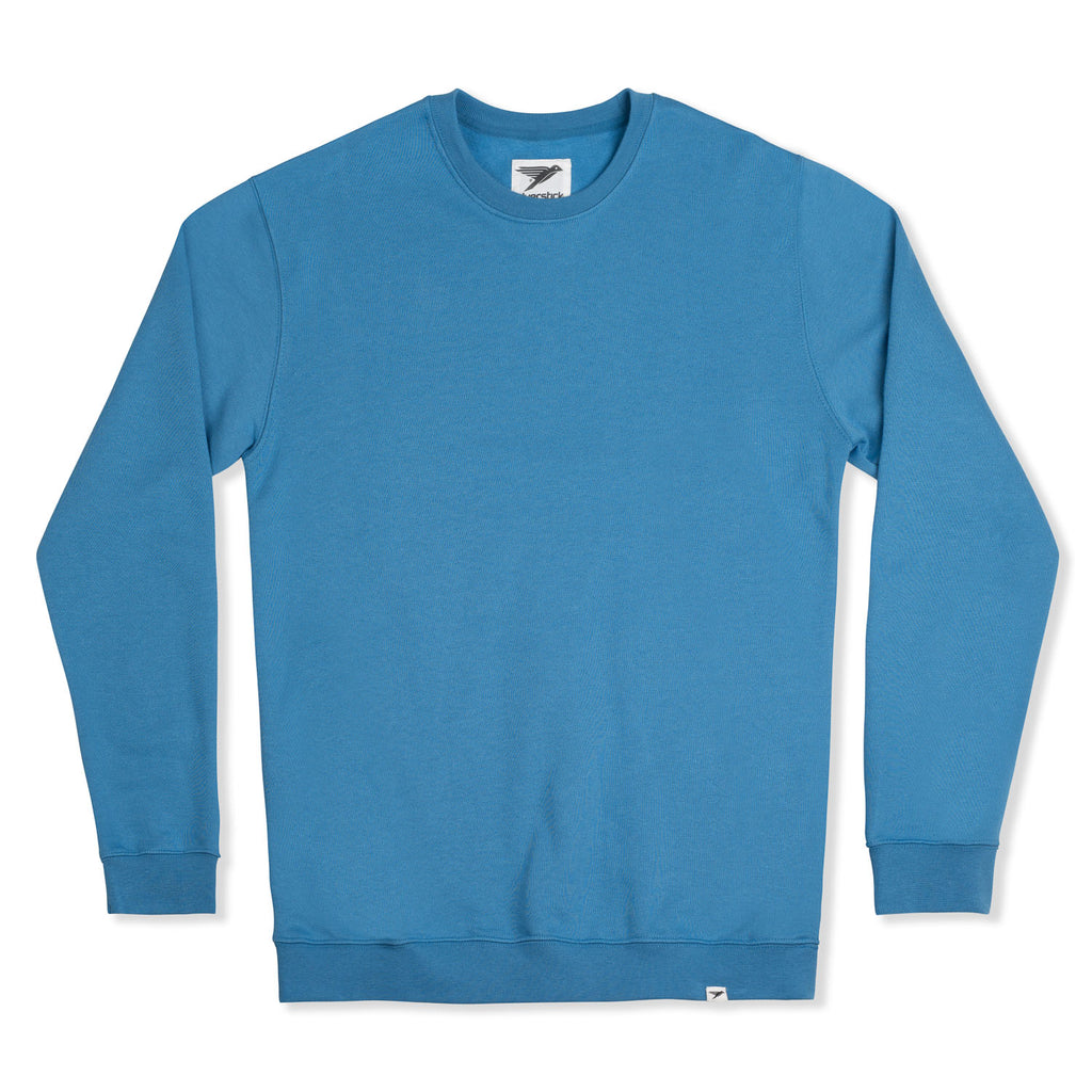 silverstick mens organic cotton sweat arugam ocean blue front