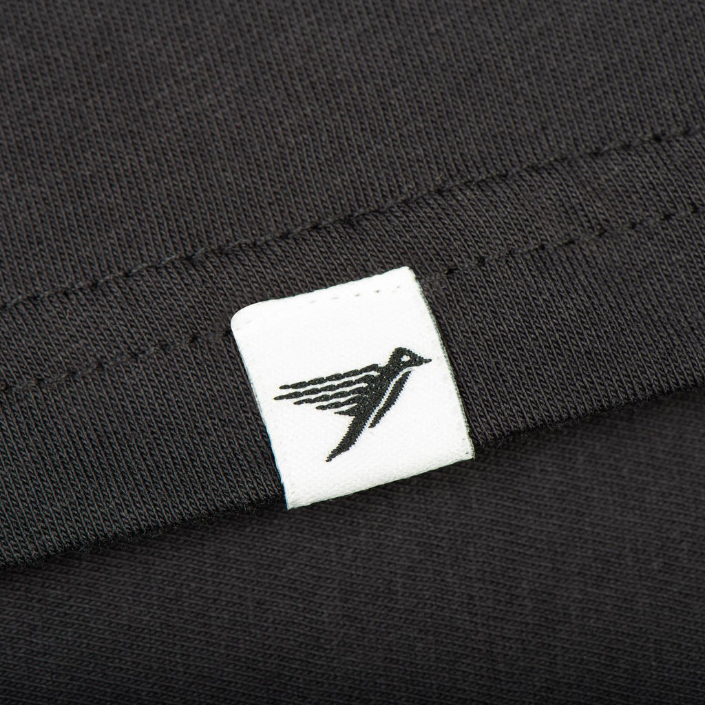 Silverstick Mens Blank Organic Cotton Vest Top Charcoal Hem Label