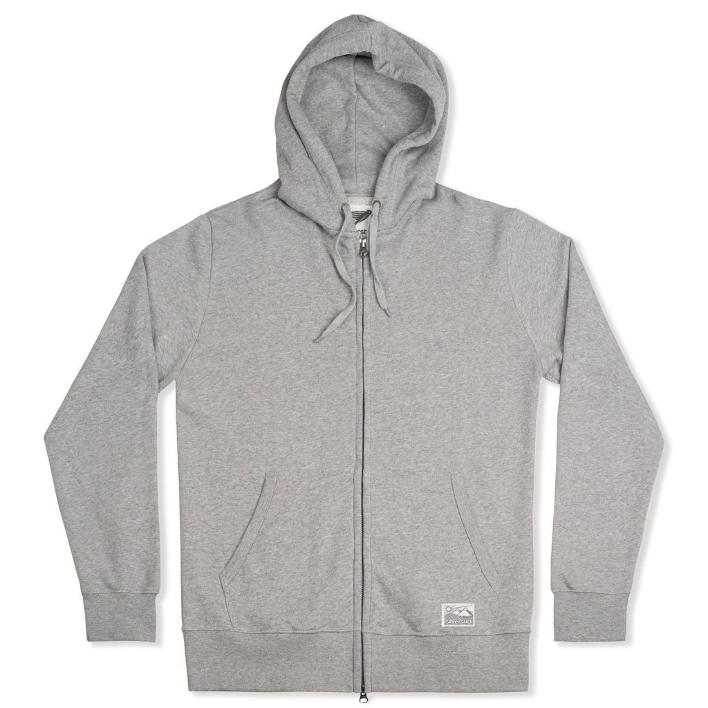 tobias organic cotton zip hoodie
