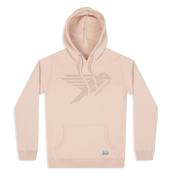 logo organic cotton hoodie