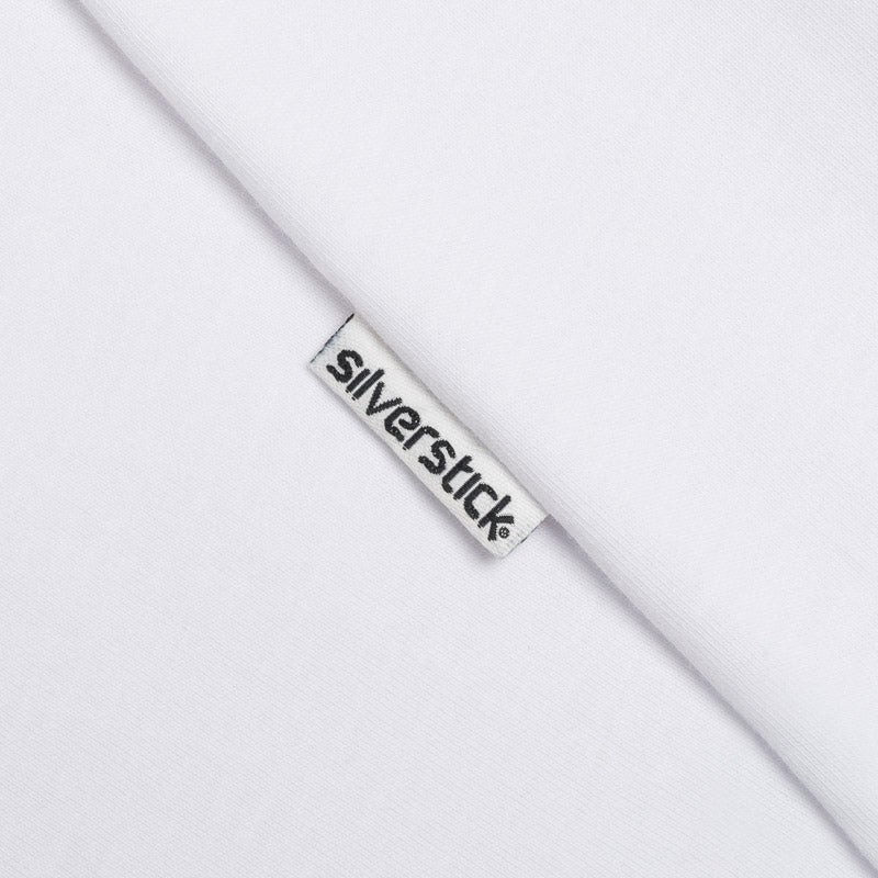 silverstick womens organic cotton swim free white t shirt side label