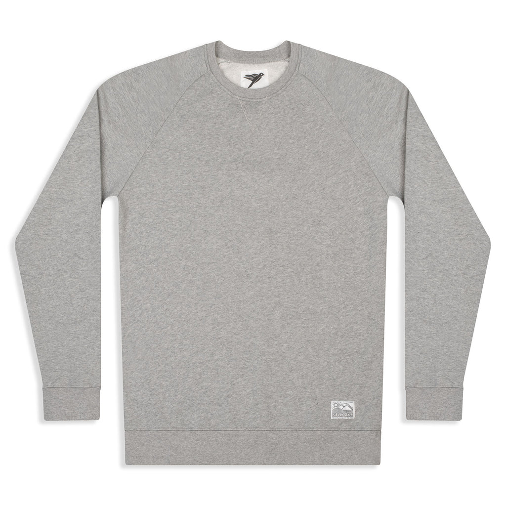 silverstick womens organic cotton sweat beau ash front