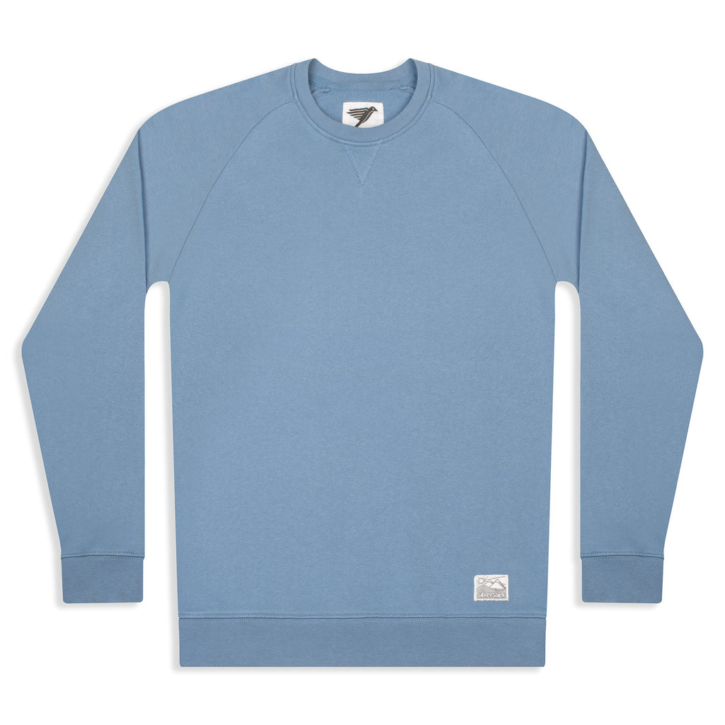 Silverstick Womens Beau Organic Cotton Sweatshirt Denim Front