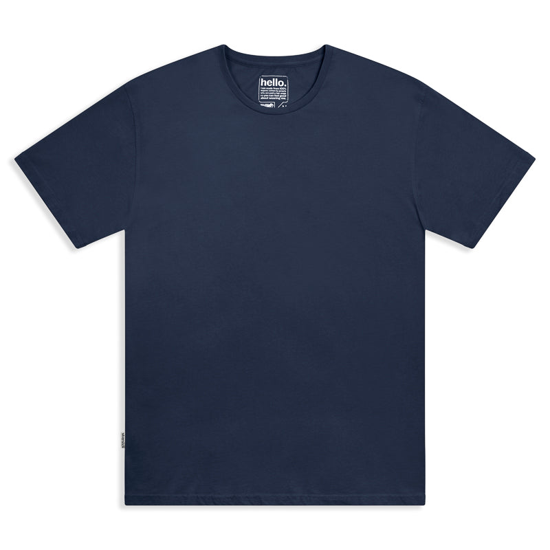 silverstick mens adventure organic cotton t shirt navy