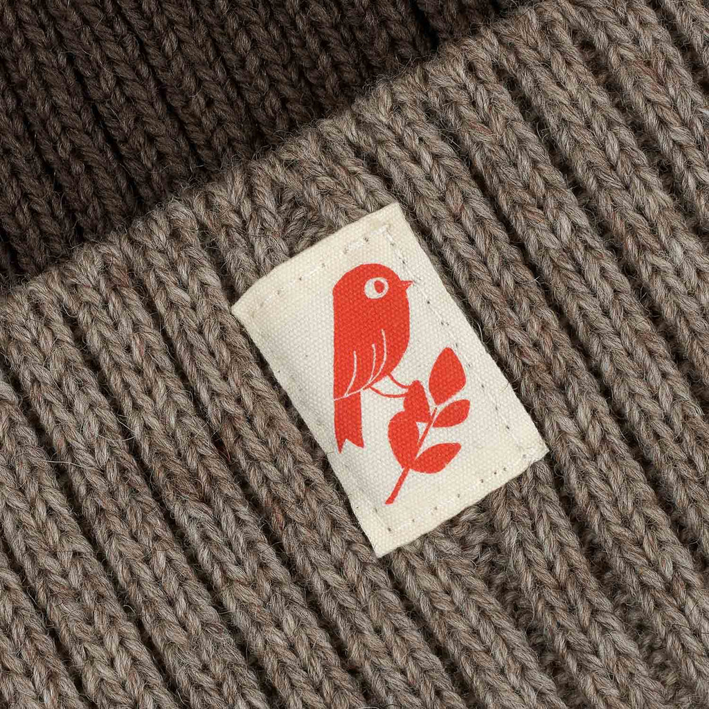 Matt Sewell + Silverstick Merino Wool Bobble Hat Twite Label