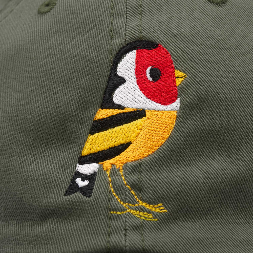 Matt Sewell +Silverstick organic cotton goldfinch cap