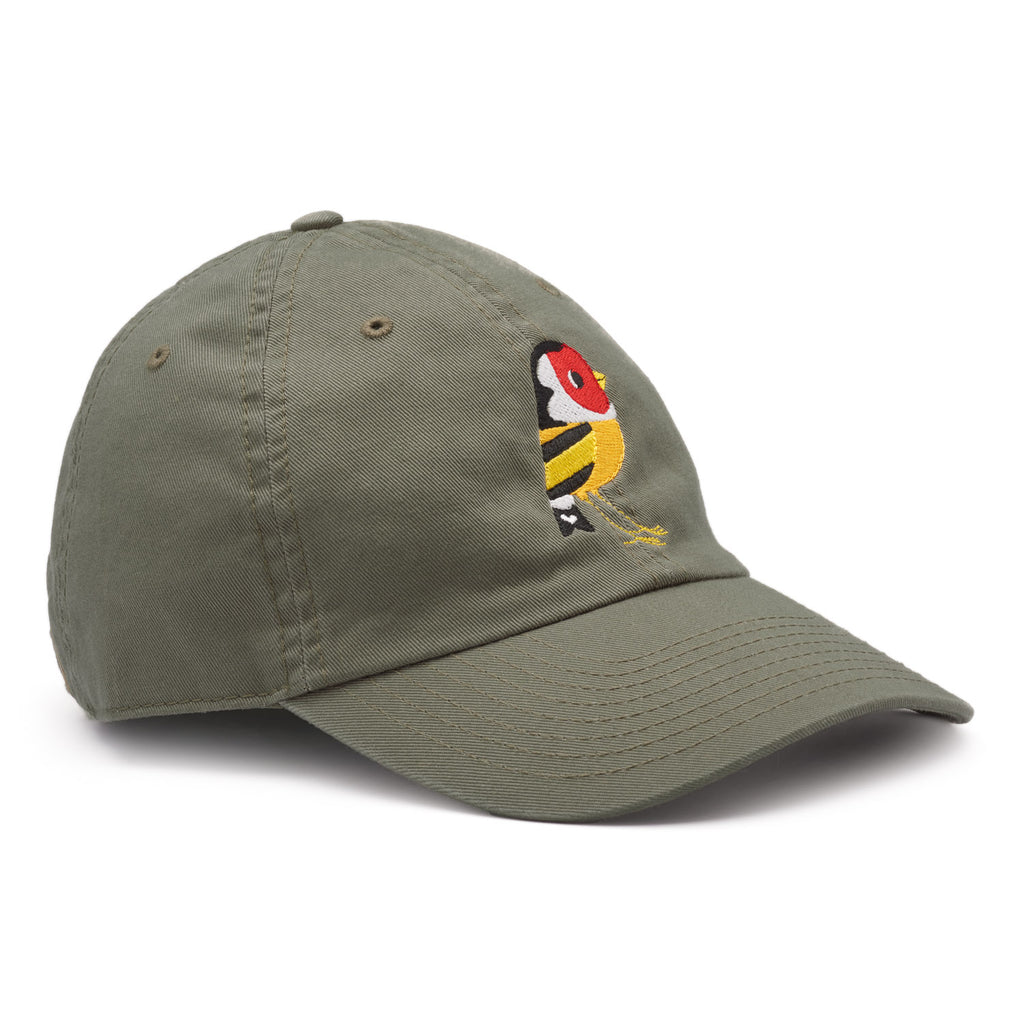 Matt Sewell +Silverstick organic cotton goldfinch cap