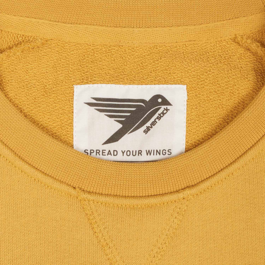 silverstick womens organic cotton sweat beau maize neck label