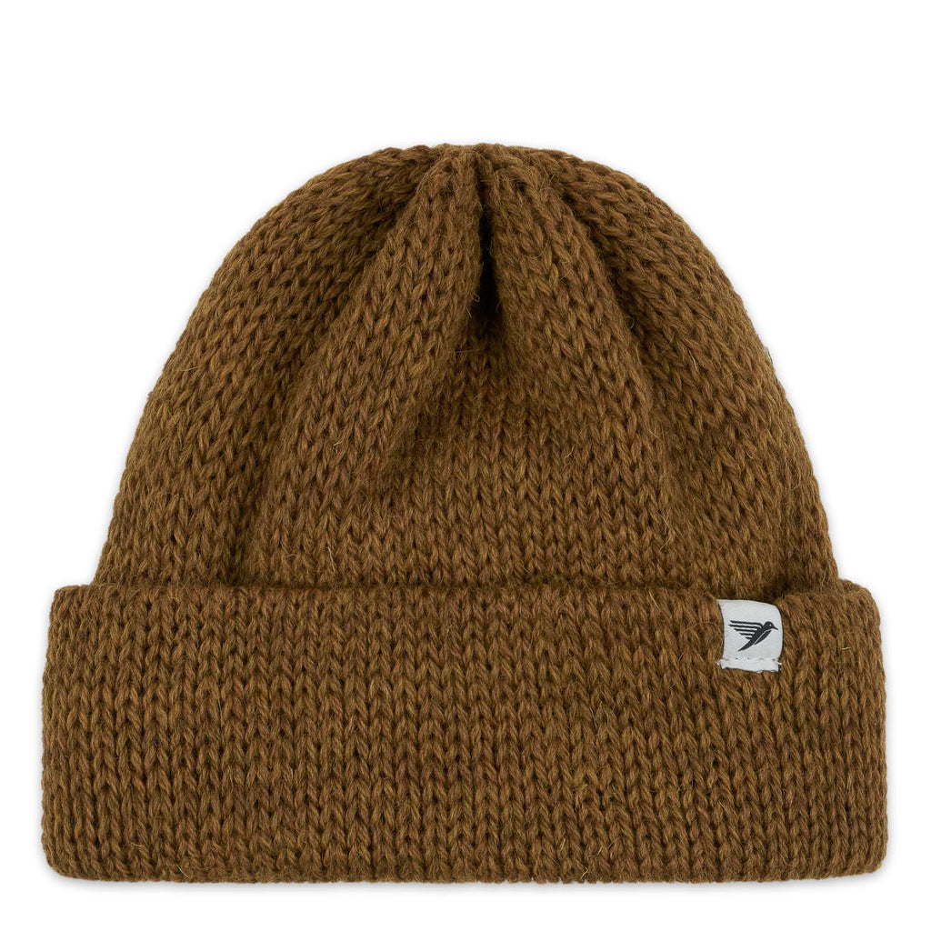 Silverstick Drift British Wool Beanie Harvest Gold