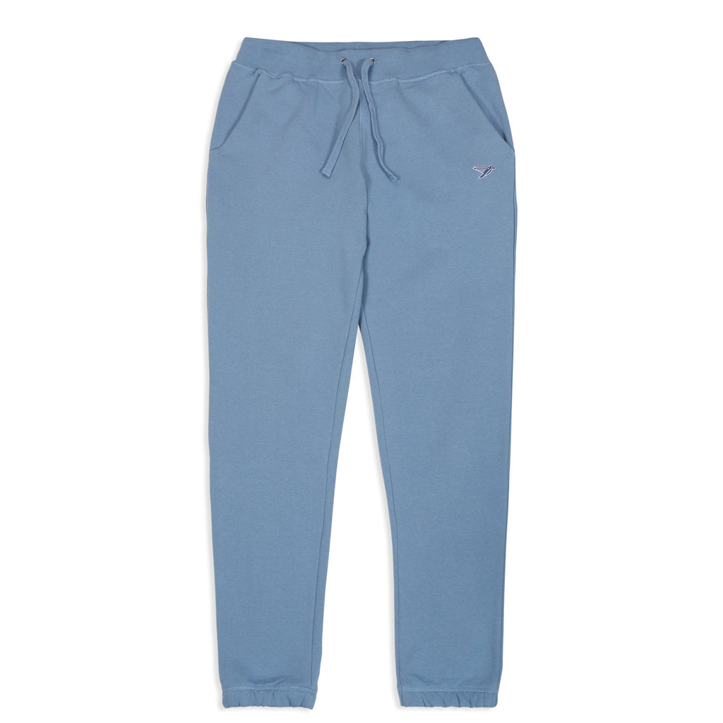 silverstick womens organic cotton sweatpant johnson faded denim front