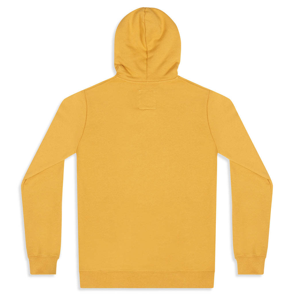 silverstick womens organic cotton hoodie lancelin maize back