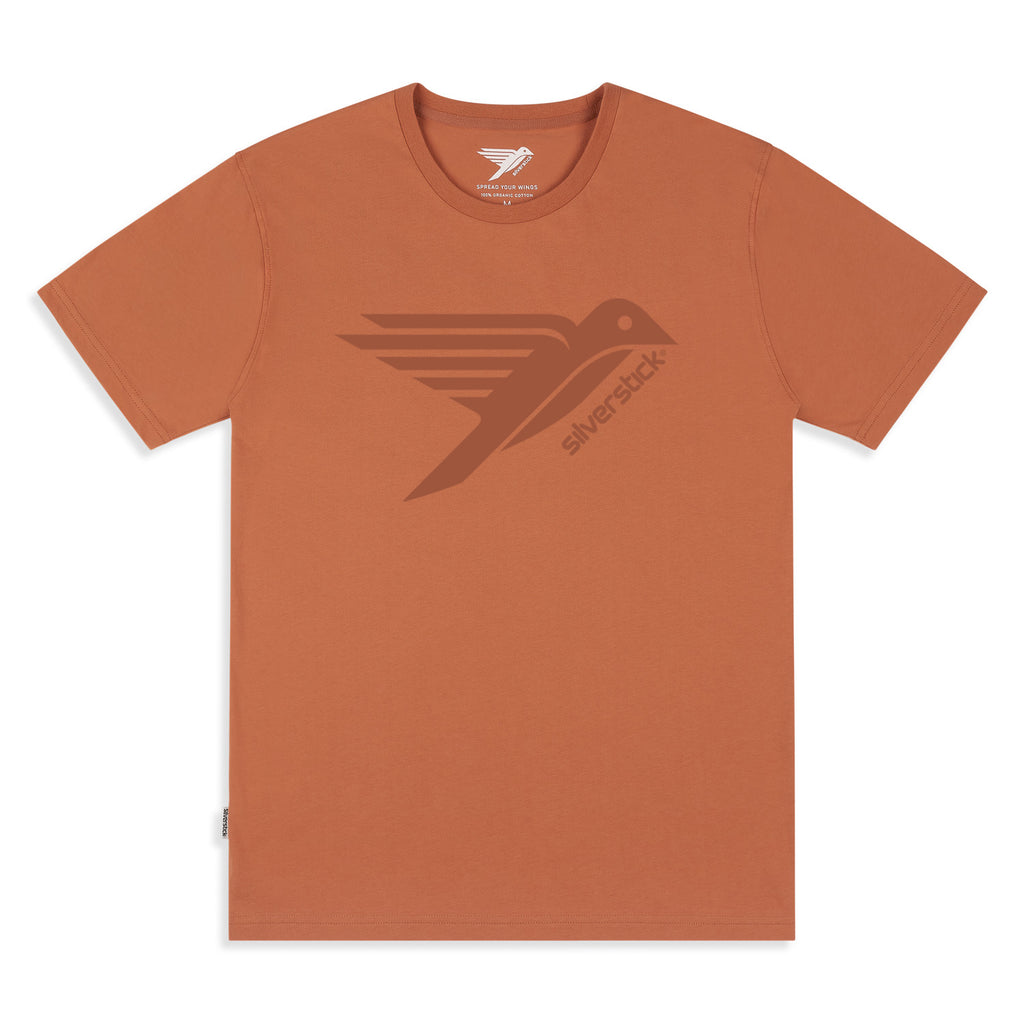 silverstick mens organic cotton original logo pheasant t shirt