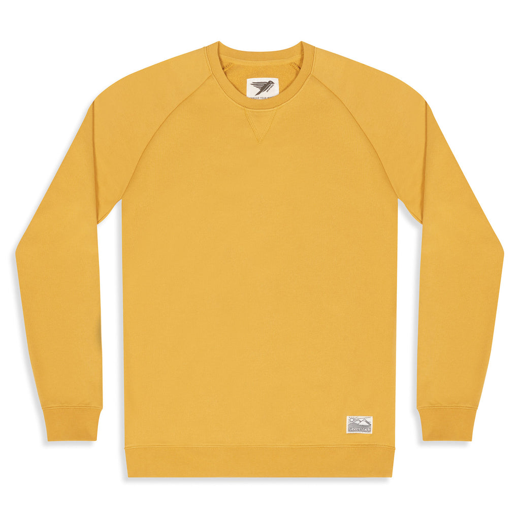 silverstick mens organic cotton hoodie nias maize front