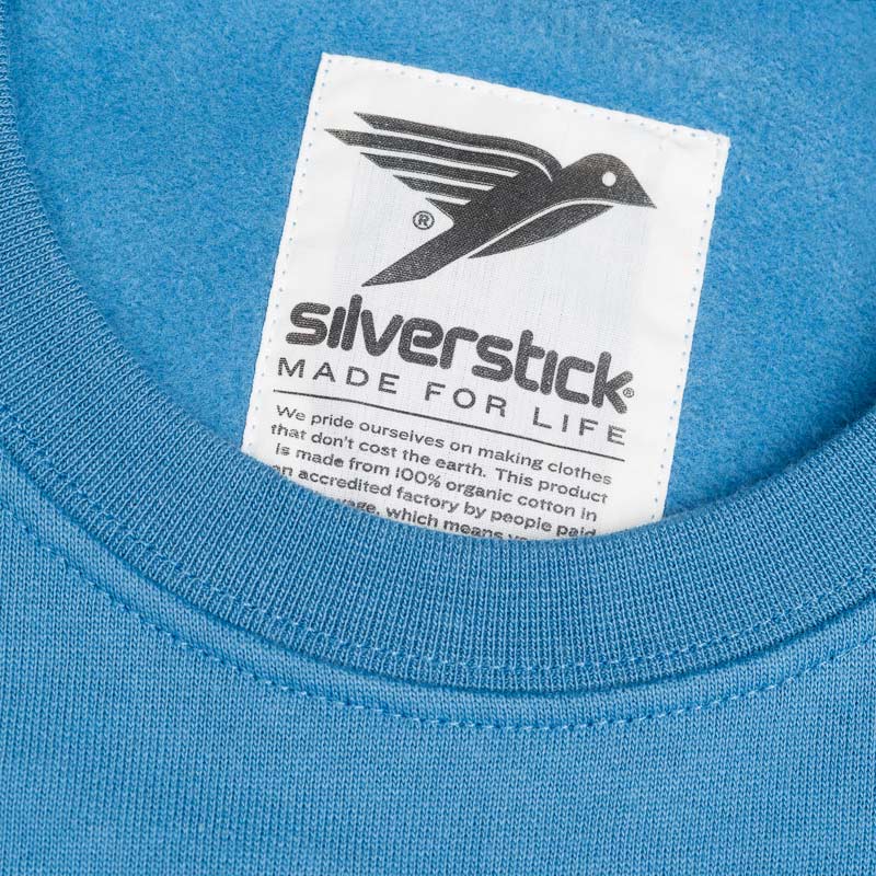 silverstick womens organic cotton arugam ocean blue sweat label