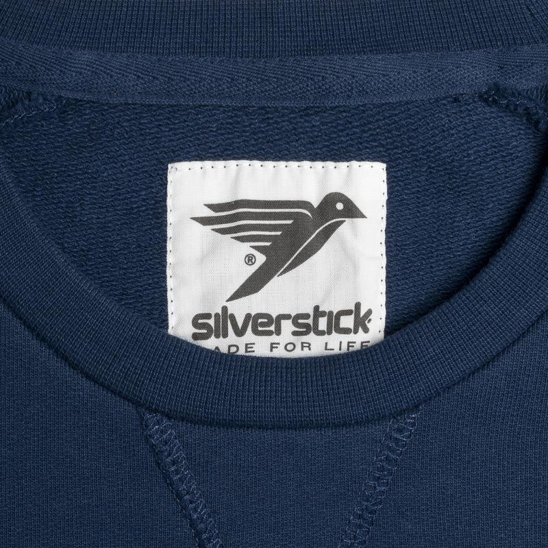silverstick mens organic cotton nias navy sweat label