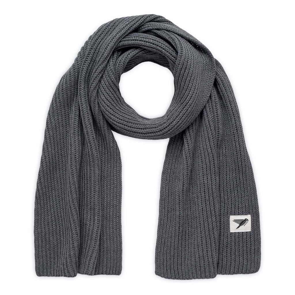 silverstick stratus organic cotton scarf grey