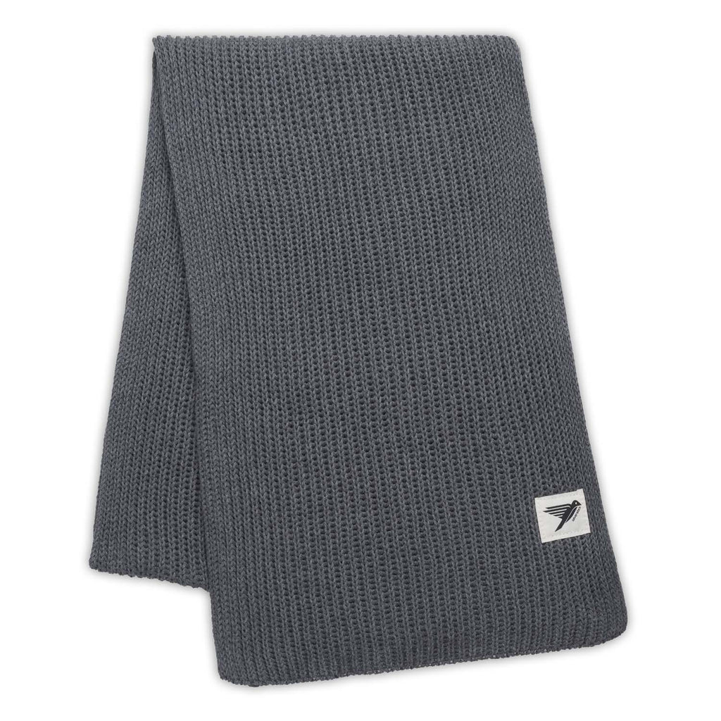 silverstick stratus organic cotton scarf grey label