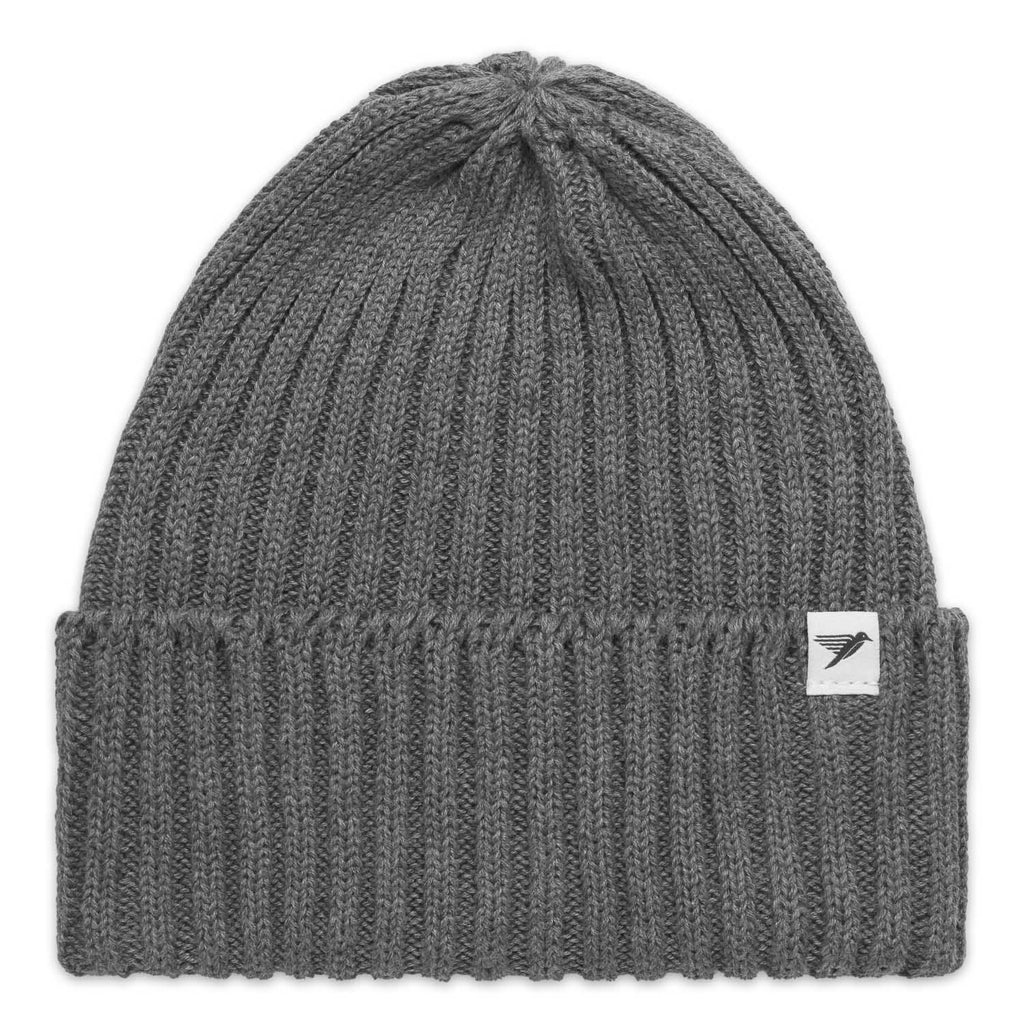 Silverstick summit organic cotton beanie grey
